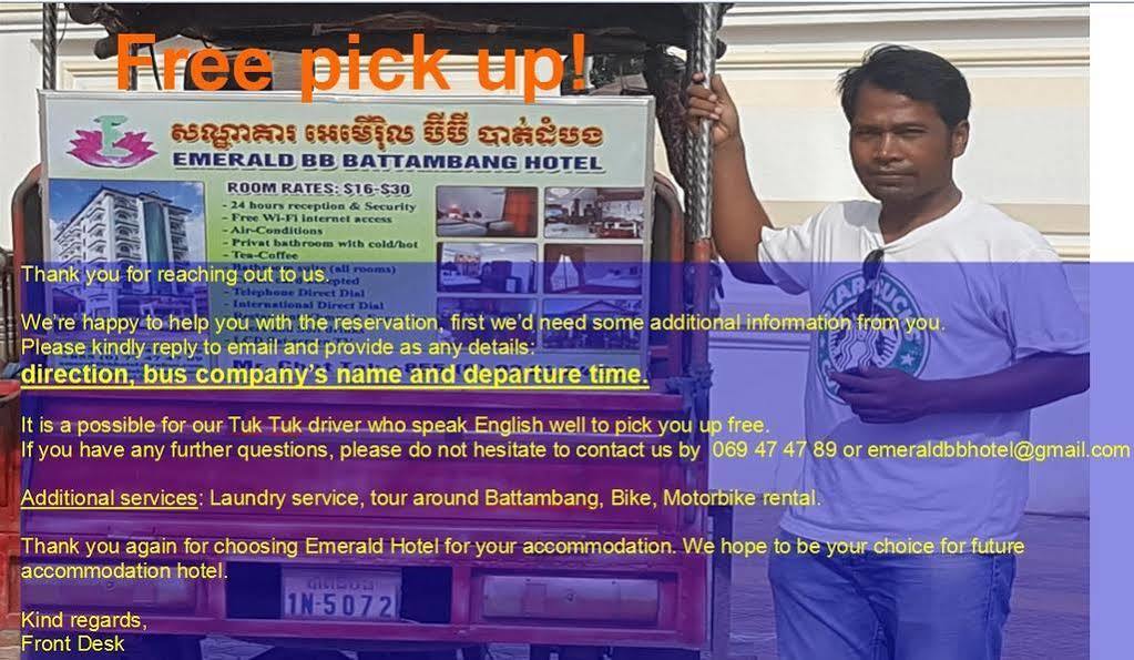 Emerald Bb Battambang Hotel Εξωτερικό φωτογραφία